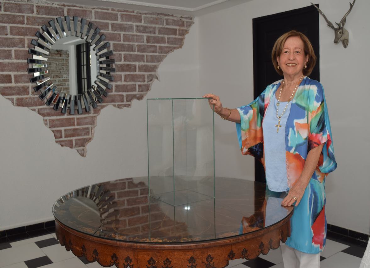 La cumpleañera Isabelita de Escandón.